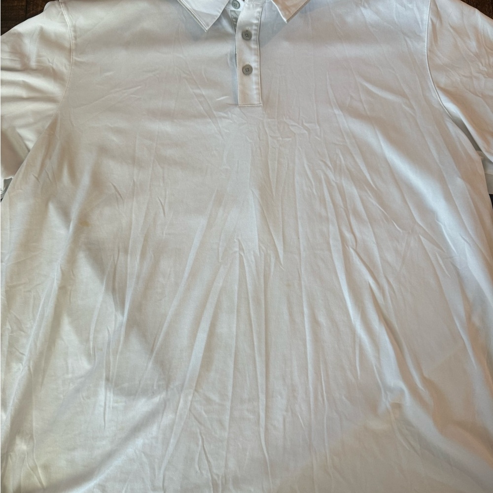 Ashworth White Polo Shirt Classic Style